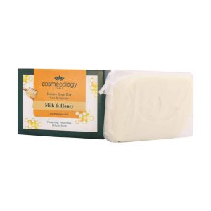 صابون روغن بادام و شیر و عسل 120 گرم کاسمکولوژی Cosmecology