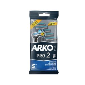 تیغ یکبار مصرف دو لبه صابون دار 5 عددی - آرکو ARKO
